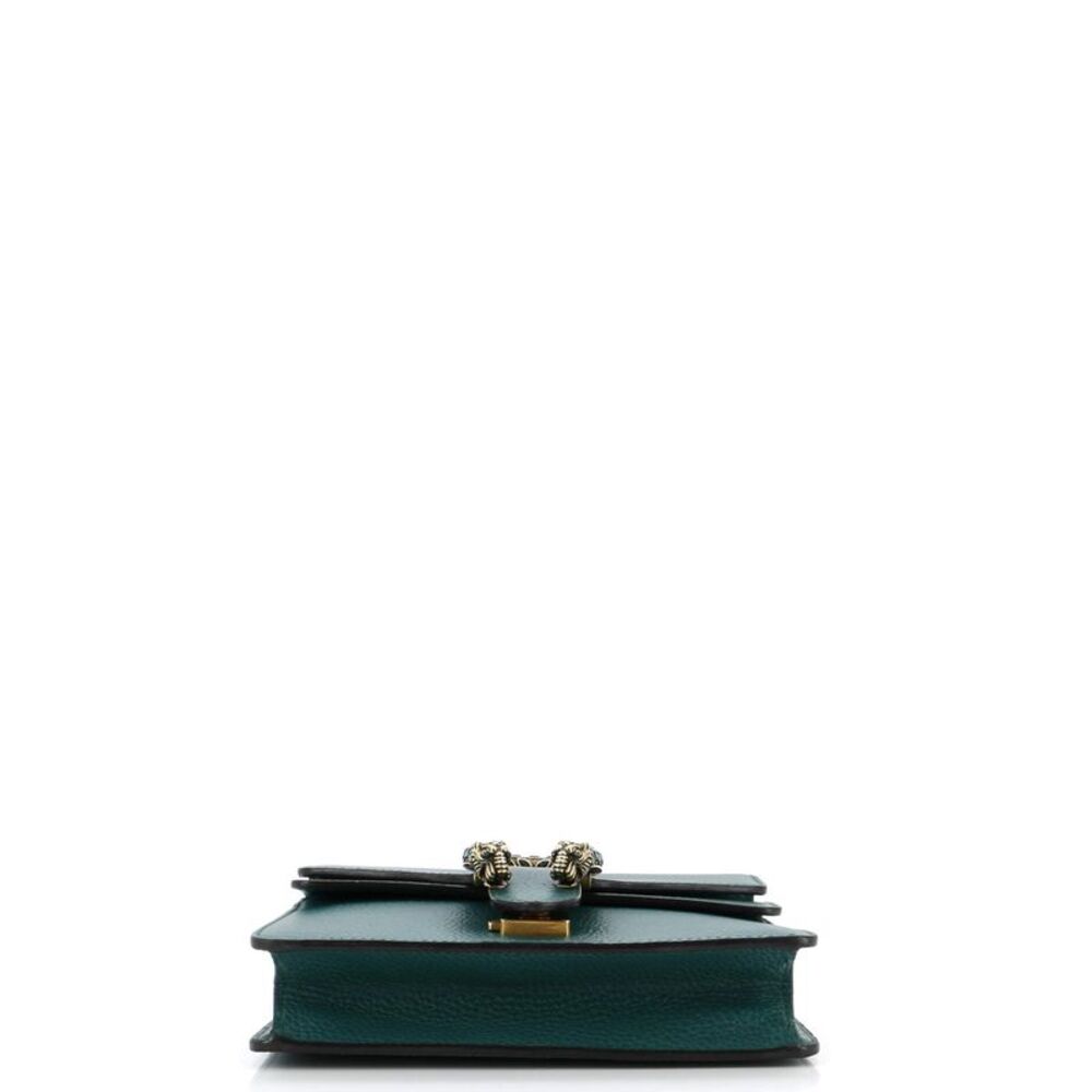 Gucci Dionysus Bag Leather Mini Green - Picture 4 of 7